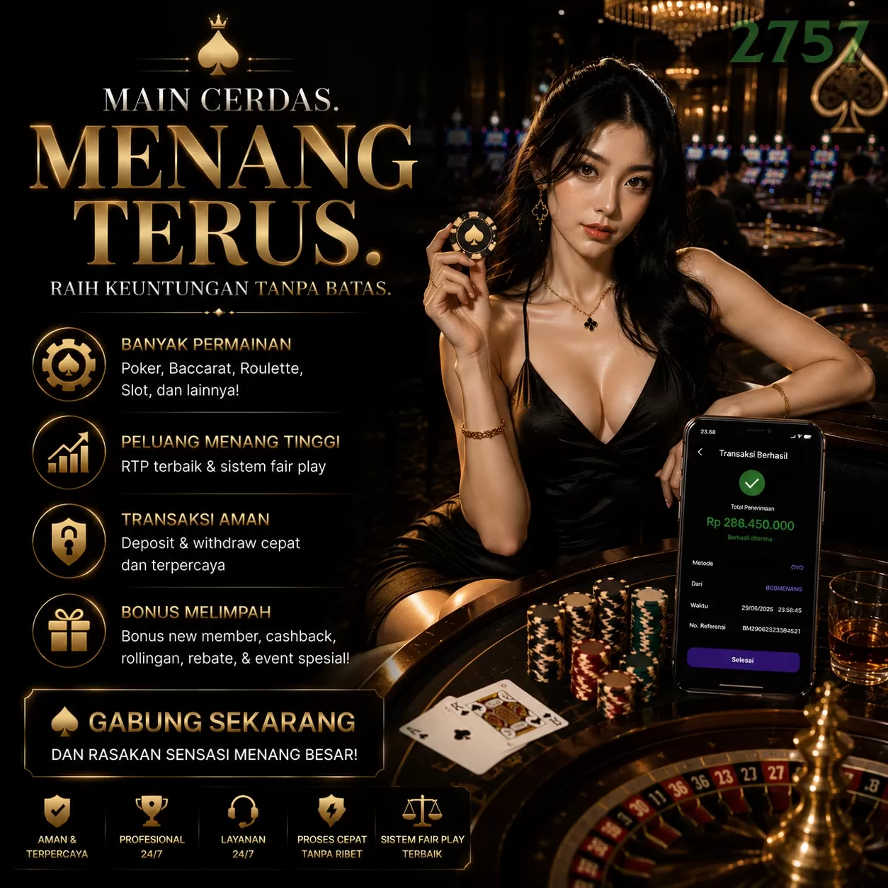 2757 Masuk